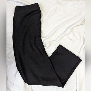 Eileen Fisher Wool Straight Leg Pants Sz M